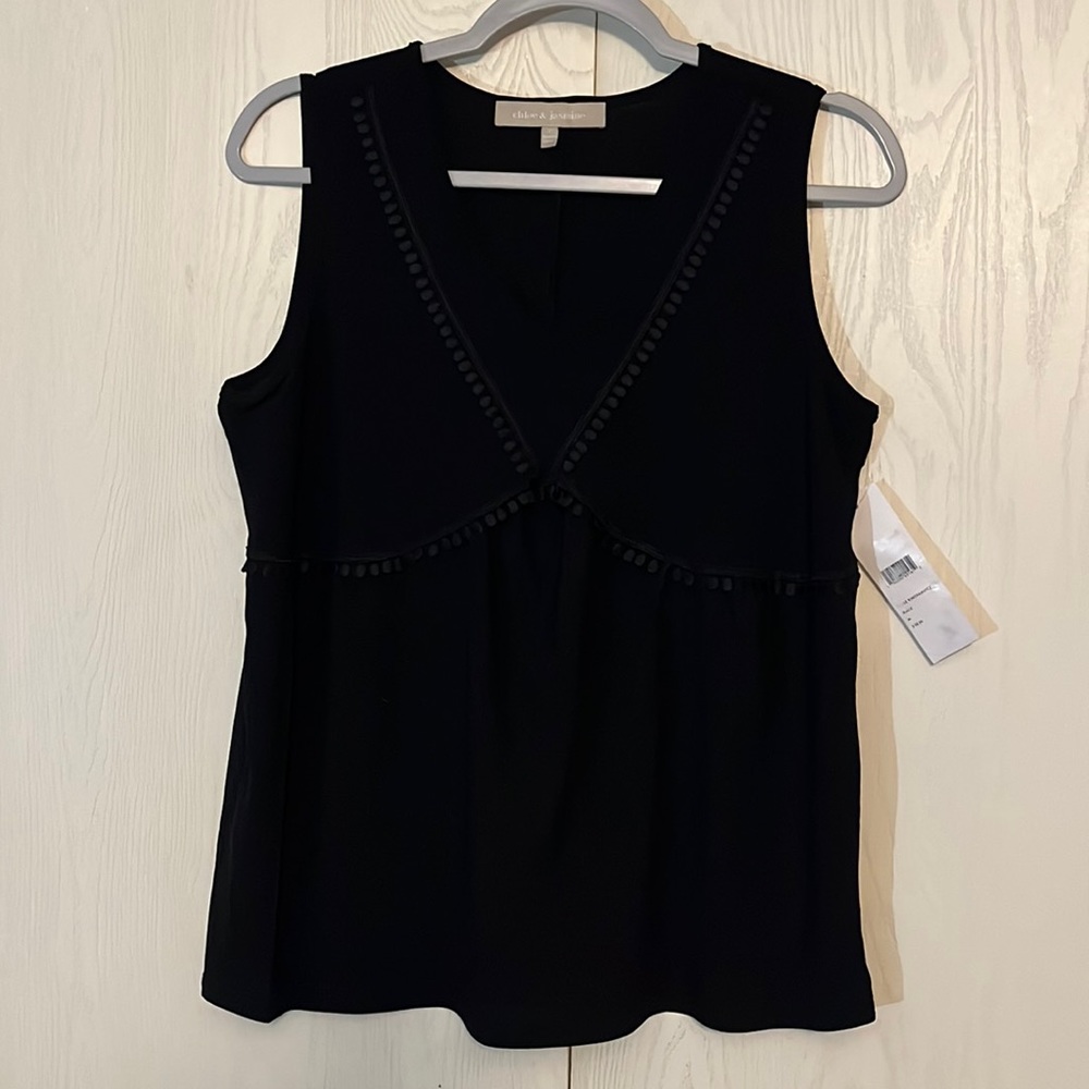 Chloe & Jasmine Sleeveless Top